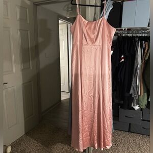 Revelry Nova Satin Bridesmaid Dress